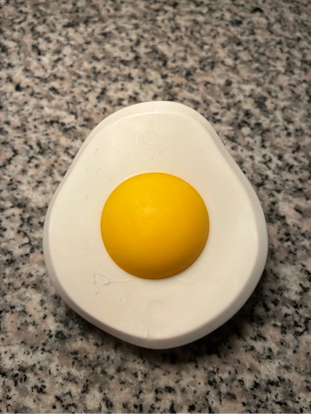 Bark Box Medium Egg Over Hard Super Chewer Toy